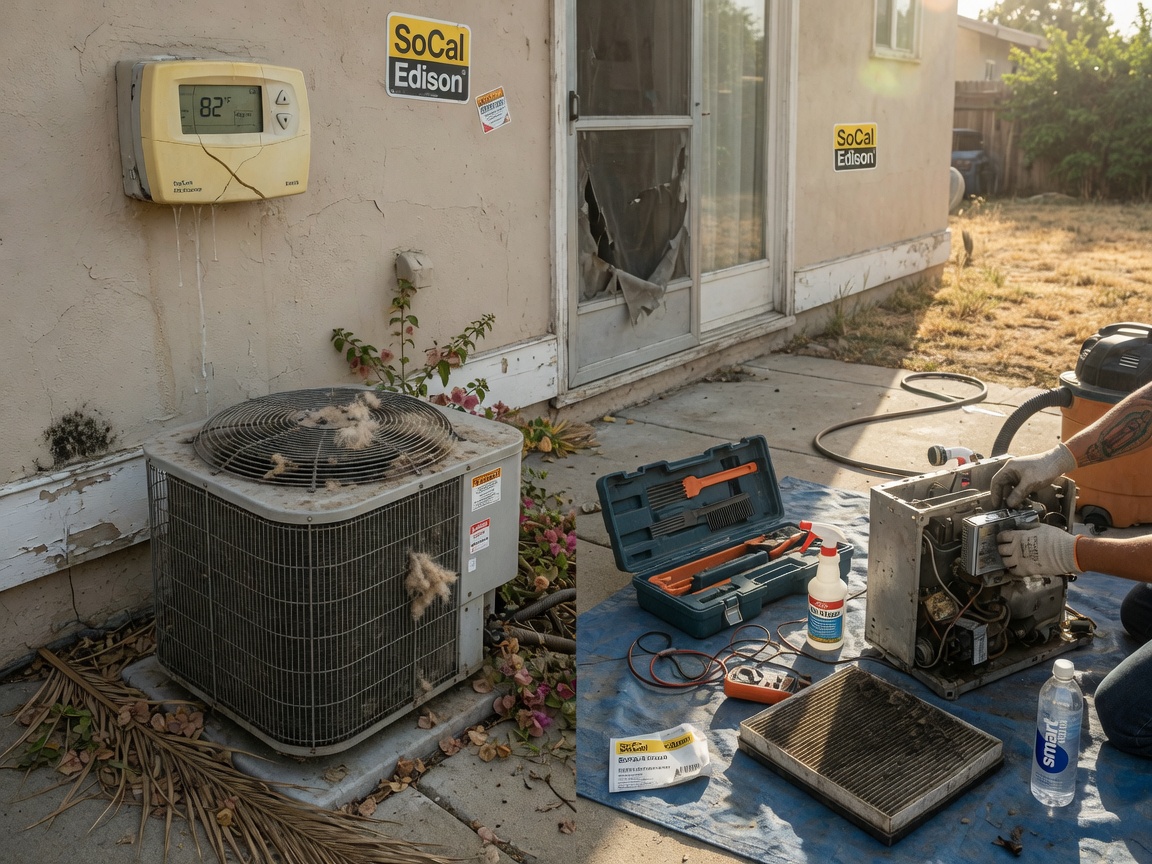Common AC Problems in California Homes and How to Fix Them